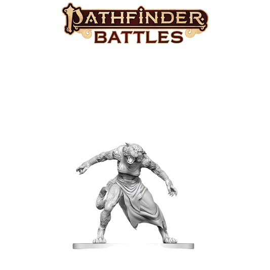 Pathfinder Battles Deep Cuts: Weretiger (Custom Painted)