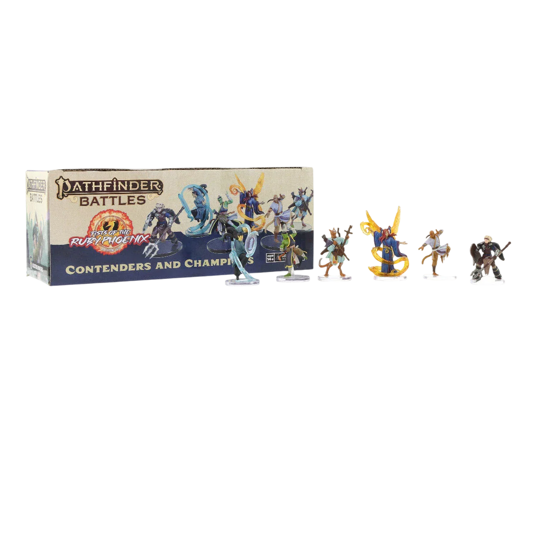 Pathfinder Battles: Fists of the Ruby Phoenix: Contenders and Champions Boxed Set (Custom Painted)