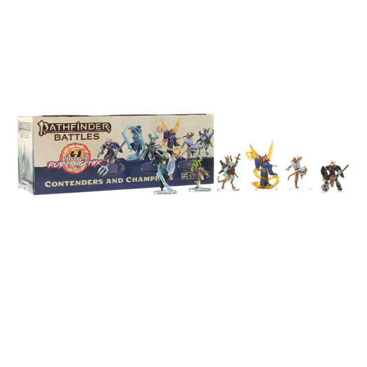 Pathfinder Battles: Fists of the Ruby Phoenix: Contenders and Champions Boxed Set (Custom Painted)