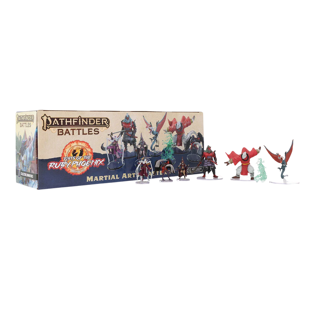 Pathfinder Battles: Fists of the Ruby Phoenix: Martial Arts Masters Boxed Set (Prepainted)