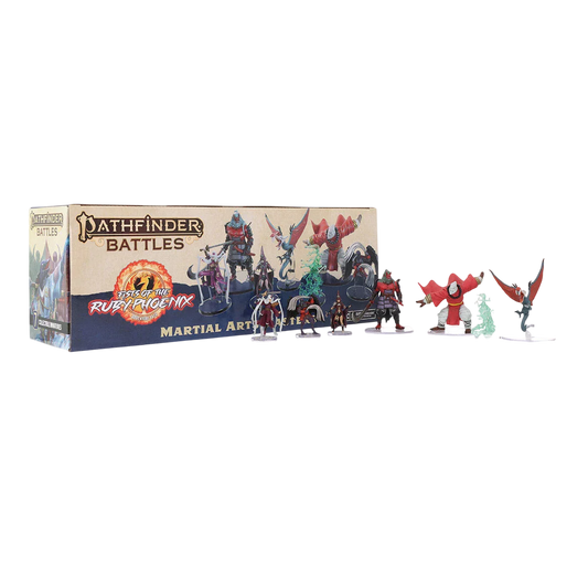Pathfinder Battles: Fists of the Ruby Phoenix: Martial Arts Masters Boxed Set (Prepainted)