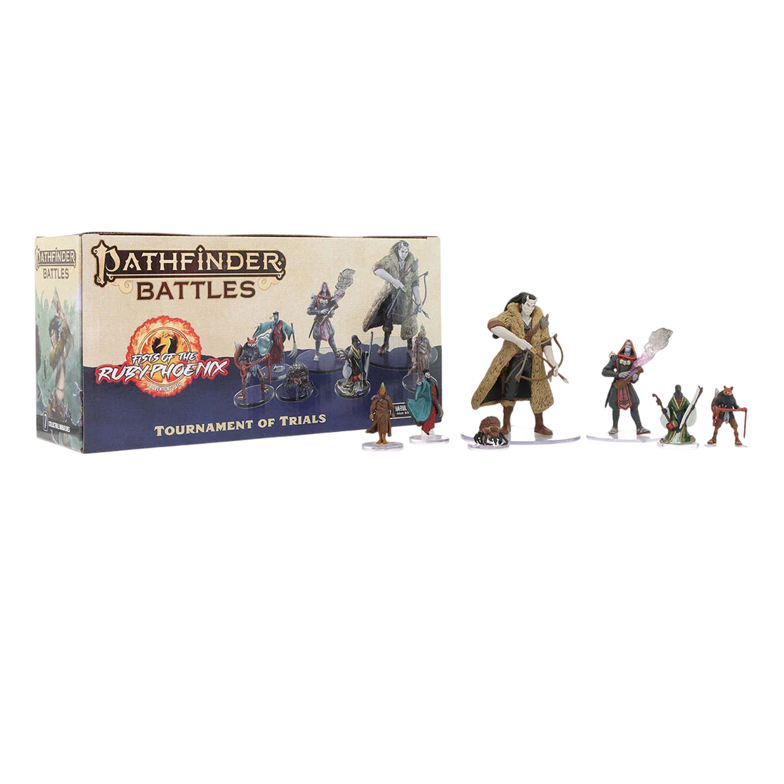 Pathfinder Battles: Fists of the Ruby Phoenix: Tournament of Trials Boxed Set (Prepainted)