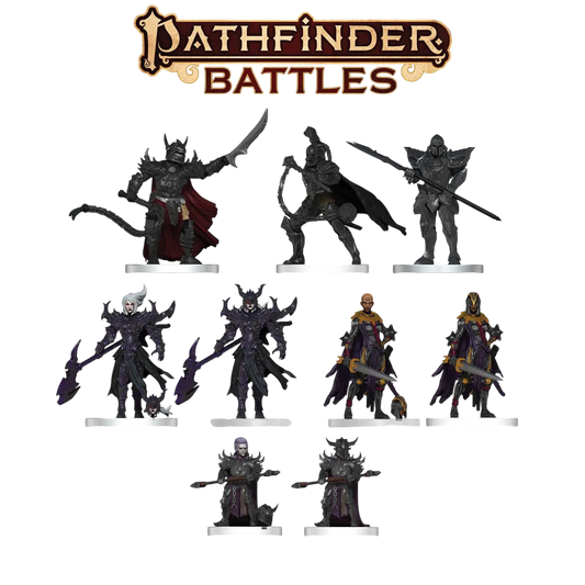 Pathfinder Battles: Hellknight Vanguard (Custom Painted)
