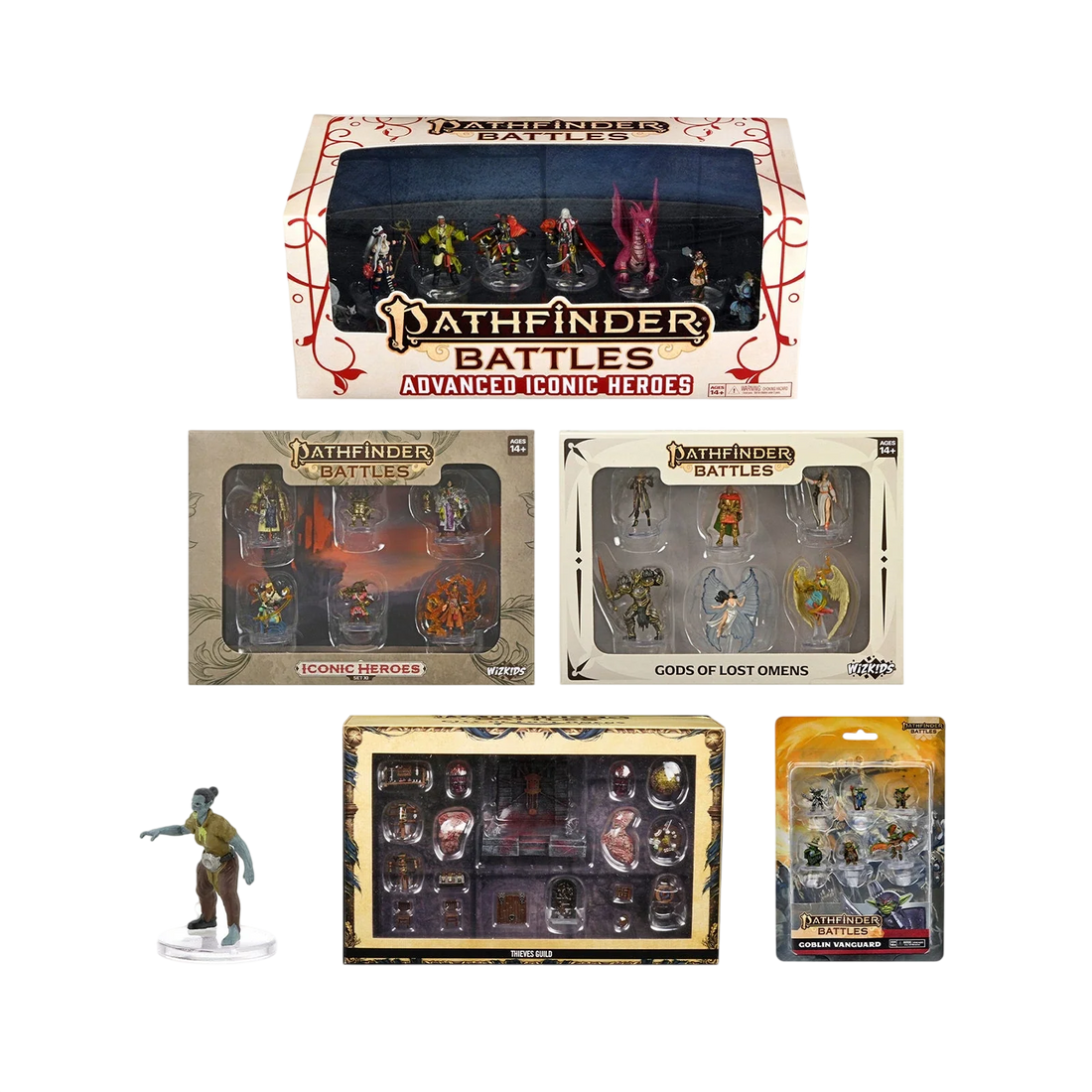 Pathfinder Battles: Holiday Gift Bundle (Prepainted) (New in Box)