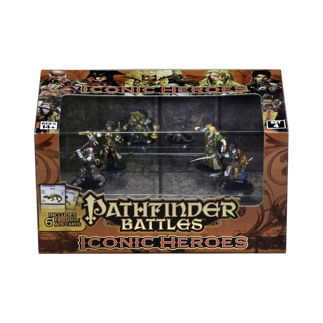 Pathfinder Battles: Iconic Heroes Box Set IV (Prepainted) (New in Box)