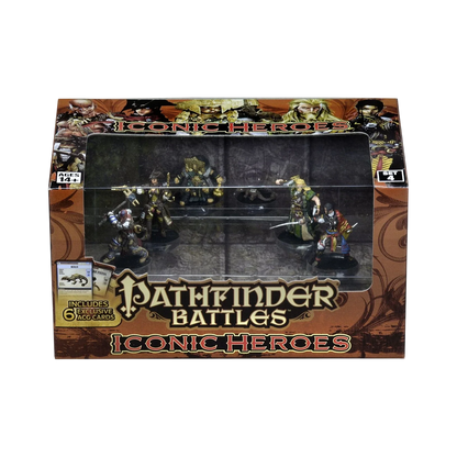 Pathfinder Battles: Iconic Heroes Box Set IV (Custom Painted)