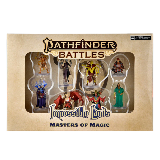 Pathfinder Battles: Impossible Lands: Masters of Magic Boxed Set (Prepainted) (New in Box)