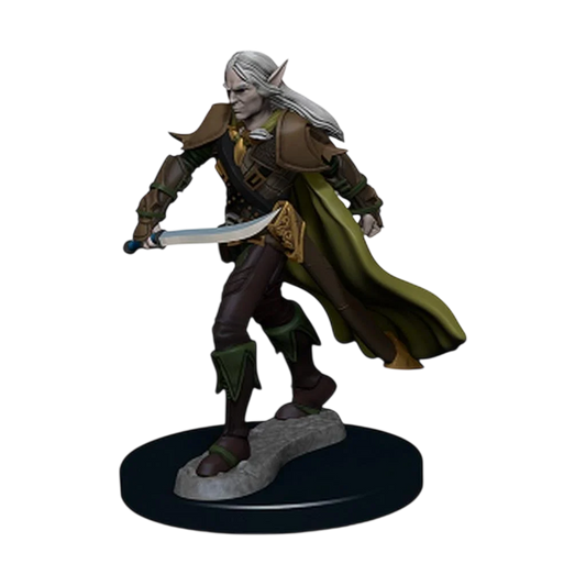 Pathfinder Battles: Premium Painted Figure: Elf Fighter Male (Prepainted)