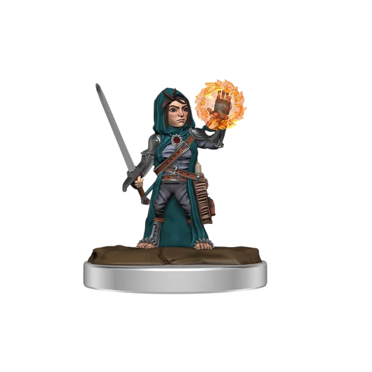 Pathfinder Battles: Premium Painted Figure: Female Halfling Cleric (Custom Painted)