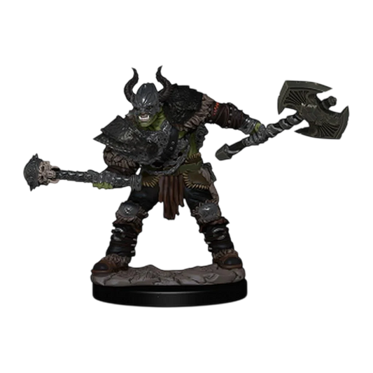 Pathfinder Battles: Premium Painted Figure: Half-Orc Barbarian Male (Custom Painted)
