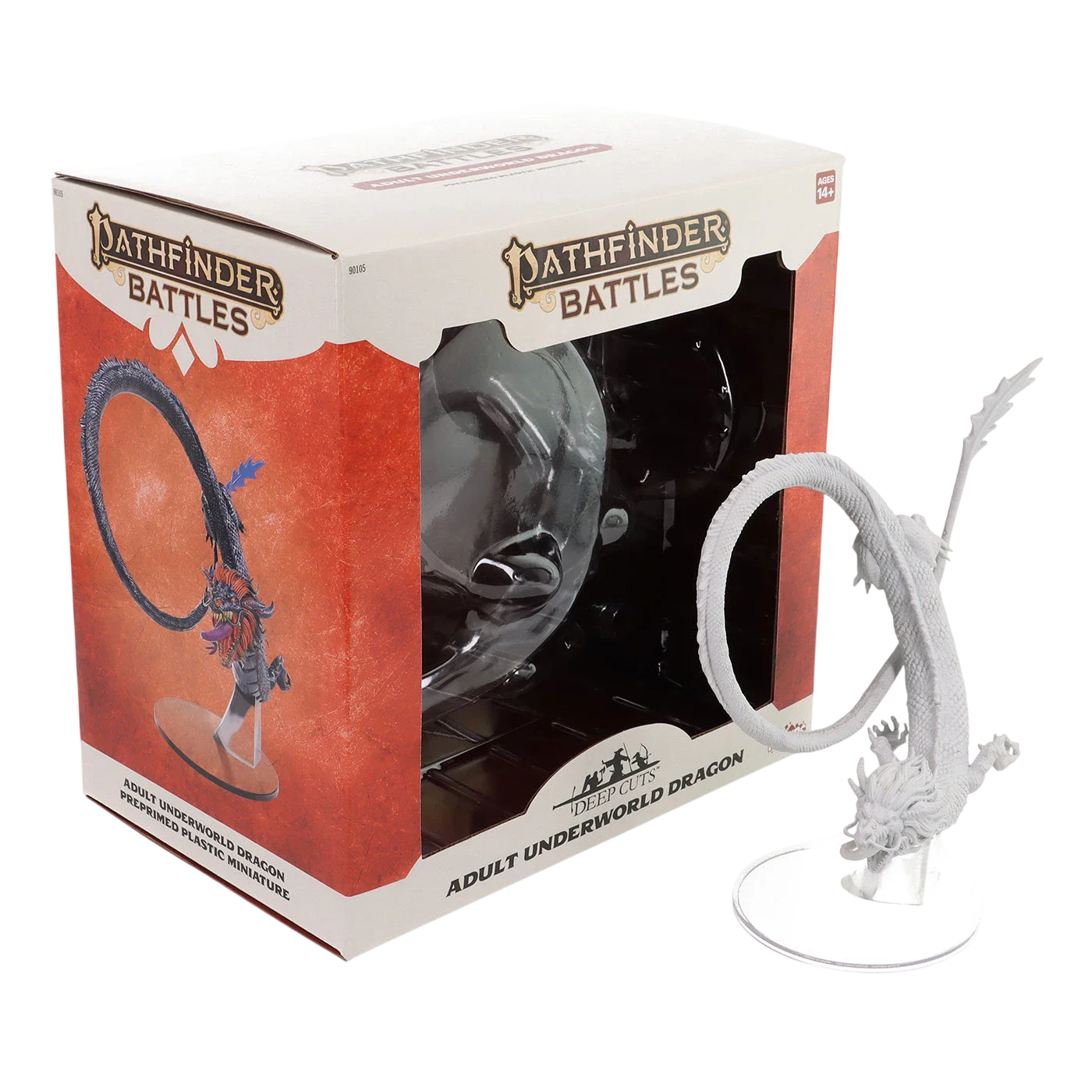 Pathfinder Deep Cuts: Adult Underworld Dragon Boxed Mini (Custom Painted)