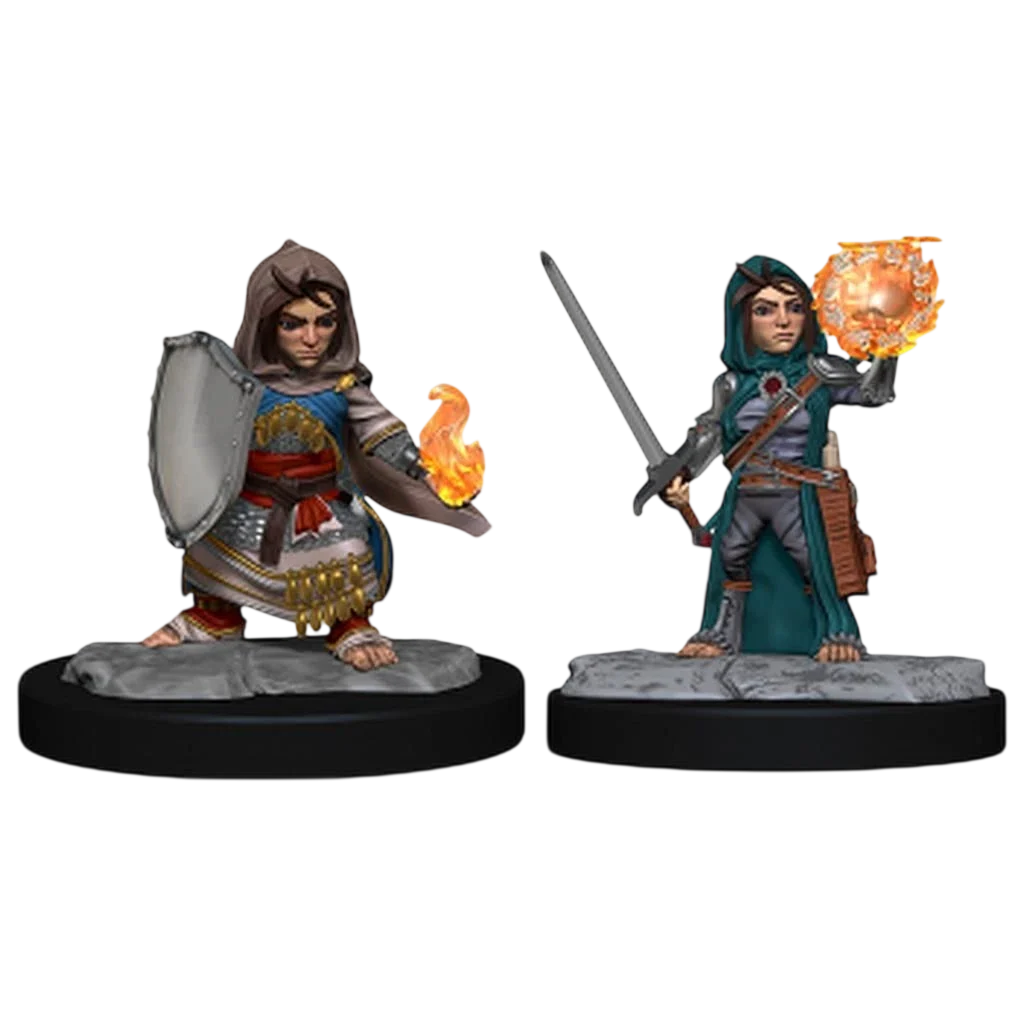 Pathfinder Deep Cuts: Halfling Cleric Female (Unpainted)