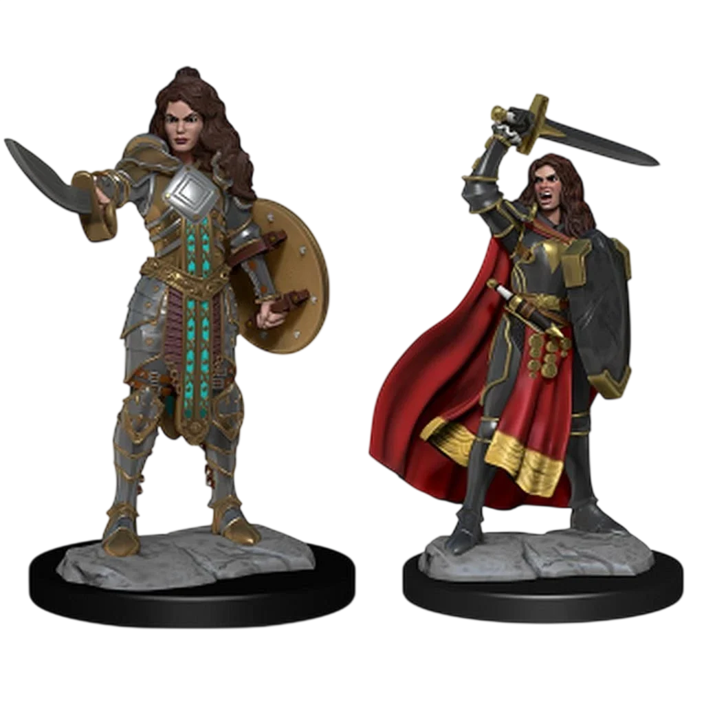 Pathfinder Deep Cuts: Human Champion Female (Custom Painted)