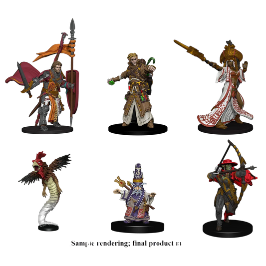 Pathfinder Iconic Heroes Box 3 (Prepainted) (New in Box)