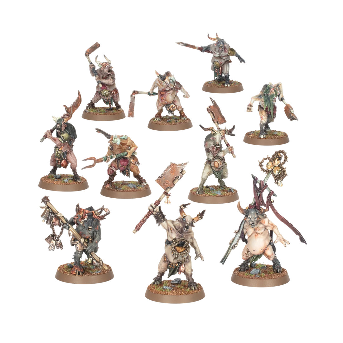 Pestigors (Unpainted) (Assembled)