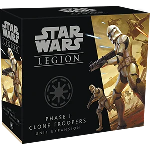 Phase I Clone Troopers Unit Expansion (Unpainted) (Assembled)