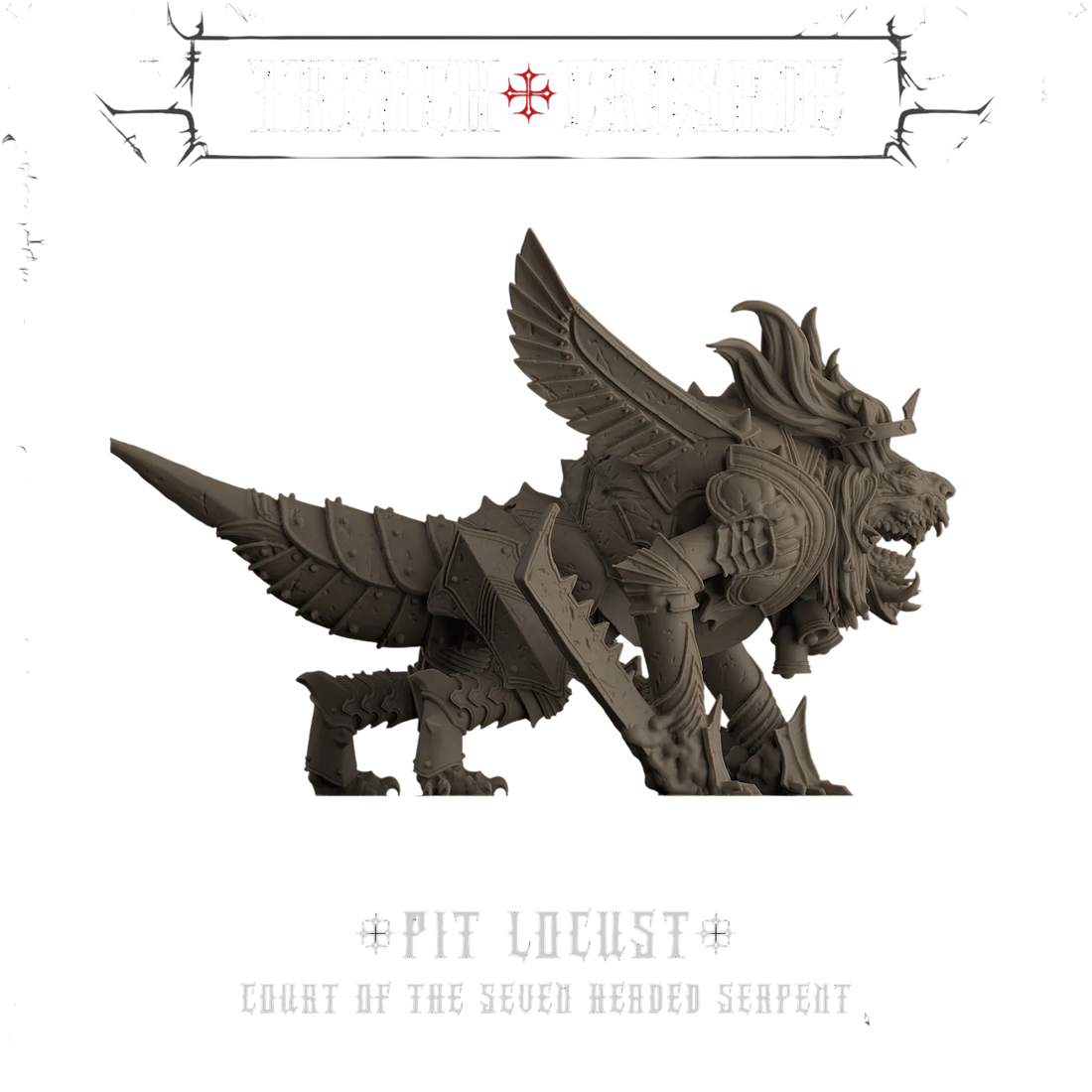 Pit Locust - Court Of The Seven Headed Serpent (New on Sprue)