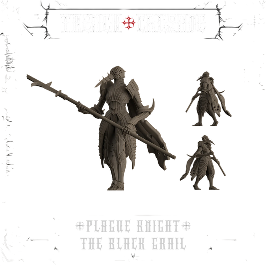 Plague Knight - Black Grail (Unpainted) (Assembled)