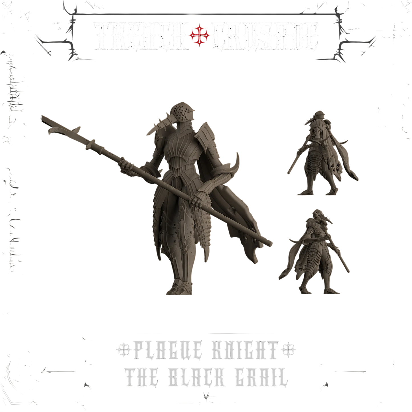 Plague Knight - Black Grail (Custom Painted) (Assembled)