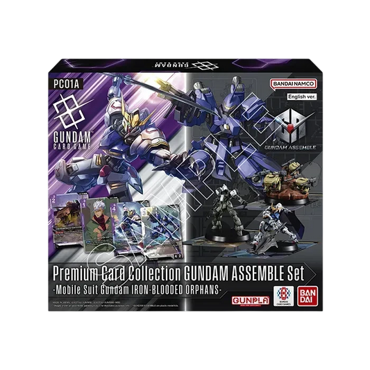 Premium Card Collection Gundam Assemble Set: Mobile Suit Gundam Iron-Blooded Orphans (Custom Painted) (Assembled)