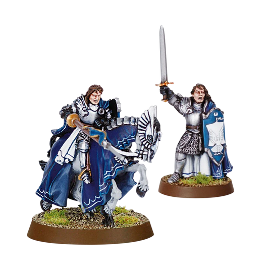 Prince Imrahil™ of Dol Amroth™ Foot and Mounted (Custom Painted) (Assembled)