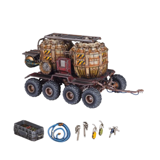 Promethium Tanks on Cargo-8 Ridgehauler Trailer (New in Box)