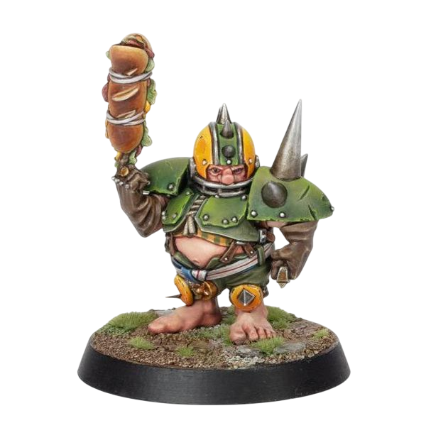 Puggy Baconbreath (Custom Painted) (Assembled) from Blood Bowl