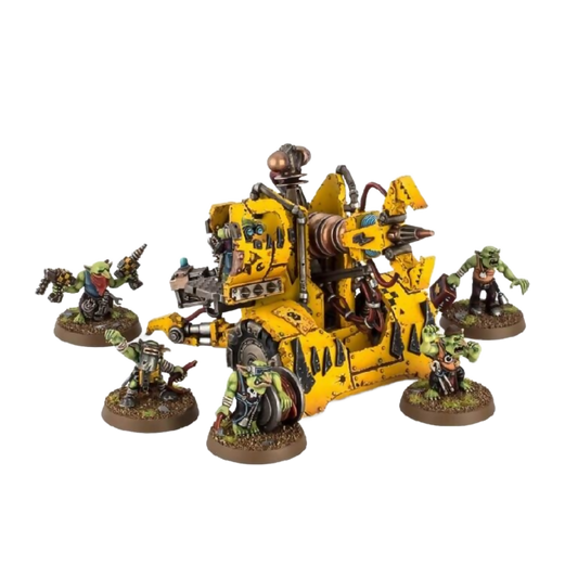 Mek Gunz: Smasha Gun/Traktor Kannon/Bubblechukka/Kustom Mega-kannon (New on Sprue)