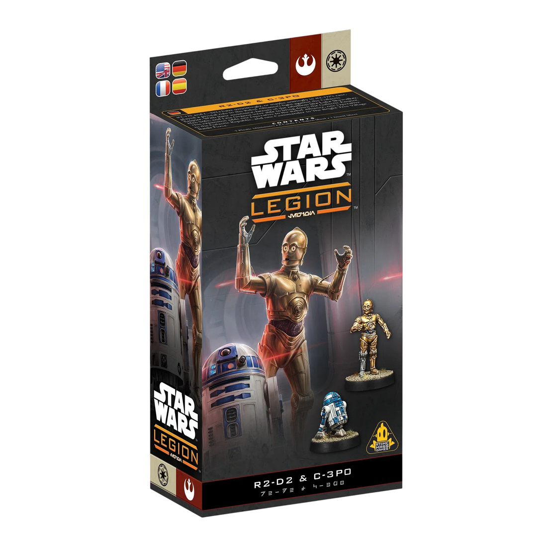 R2D2 & C-3PO (New on Sprue)