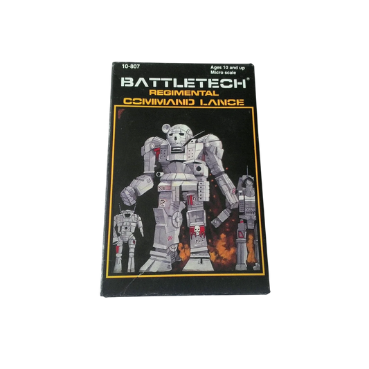 Ral Partha Regimental Command Lance (Custom Painted) (Assembled)