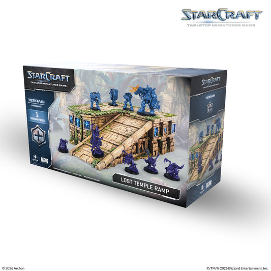 Lost Temple Ramp (Unpainted) (Assembled)