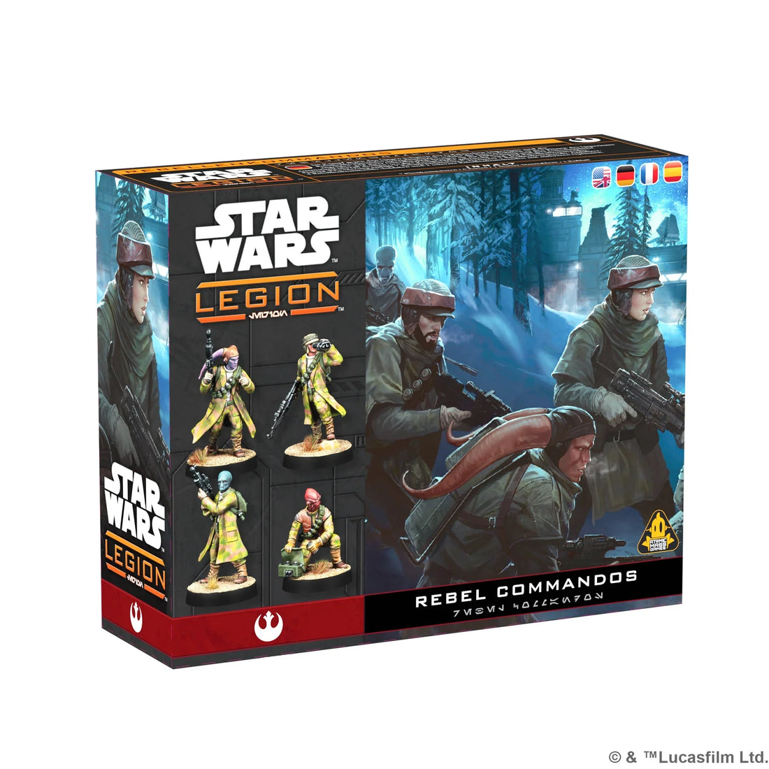 Rebel Commandos (Unpainted) (Assembled)
