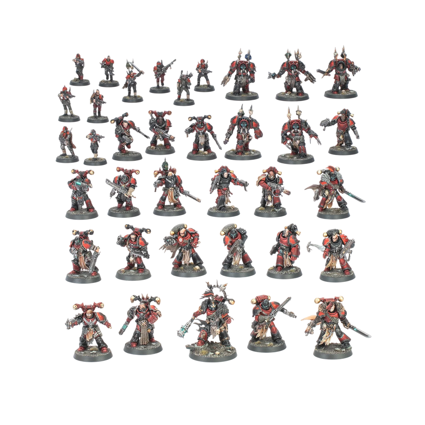 Red Corsairs Battleforce: Lords of the Maelstrom (Unpainted) (Assembled)