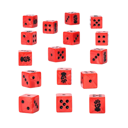 Red Corsairs Dice (New in Box)