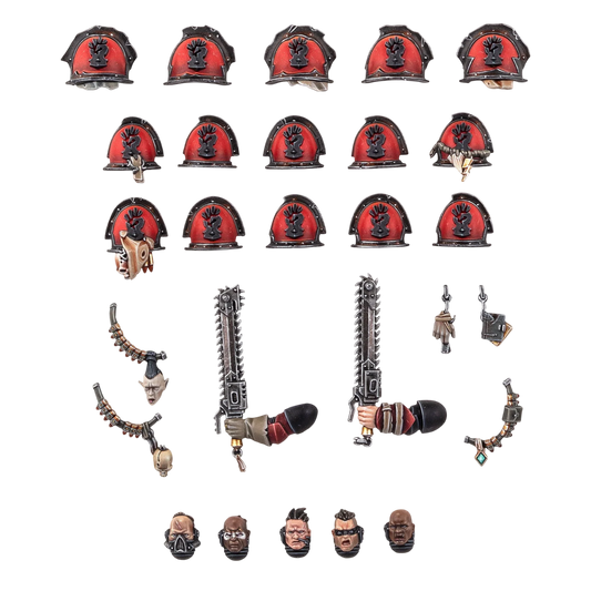 Red Corsairs Upgrades and Transfers (New on Sprue)