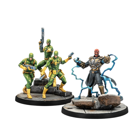 Red Skull and Hydra troopers (New in Box)