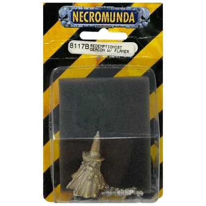 Redemptionist Deacon with Flamer (New on Sprue)
