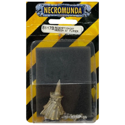 Redemptionist Deacon with Flamer (Custom Painted) (Assembled)