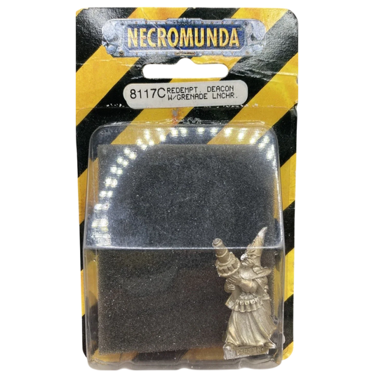 Redemptionist Deacon with Grenade Launcher (Unpainted) (Assembled)