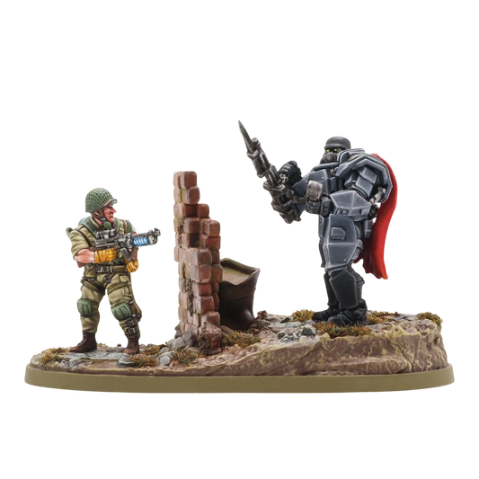 Reload!" Konflikt '47 Pre-Order Diorama (Custom Painted) (Assembled)