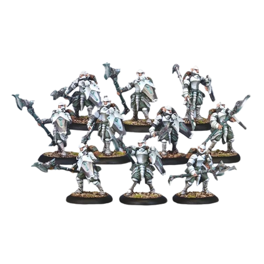 Retribution Houseguard Halberdier Unit (metal) (Custom Painted) (Assembled)