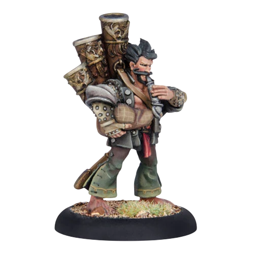 Rhupert Carvolo, Piper of Ord (Unpainted) (Assembled)