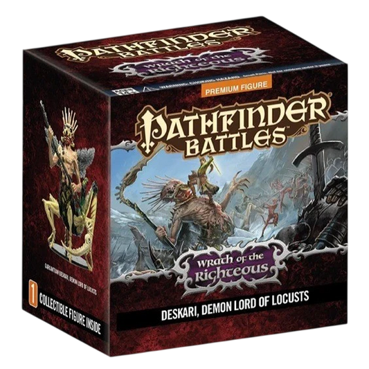 Righteous Demon Lord Deskari Promo Figure Pathfinder (Custom Painted)