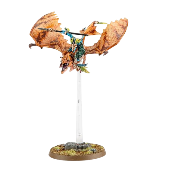 Ripperdactyl Chief (Custom Painted) (Assembled) from Age of Sigmar
