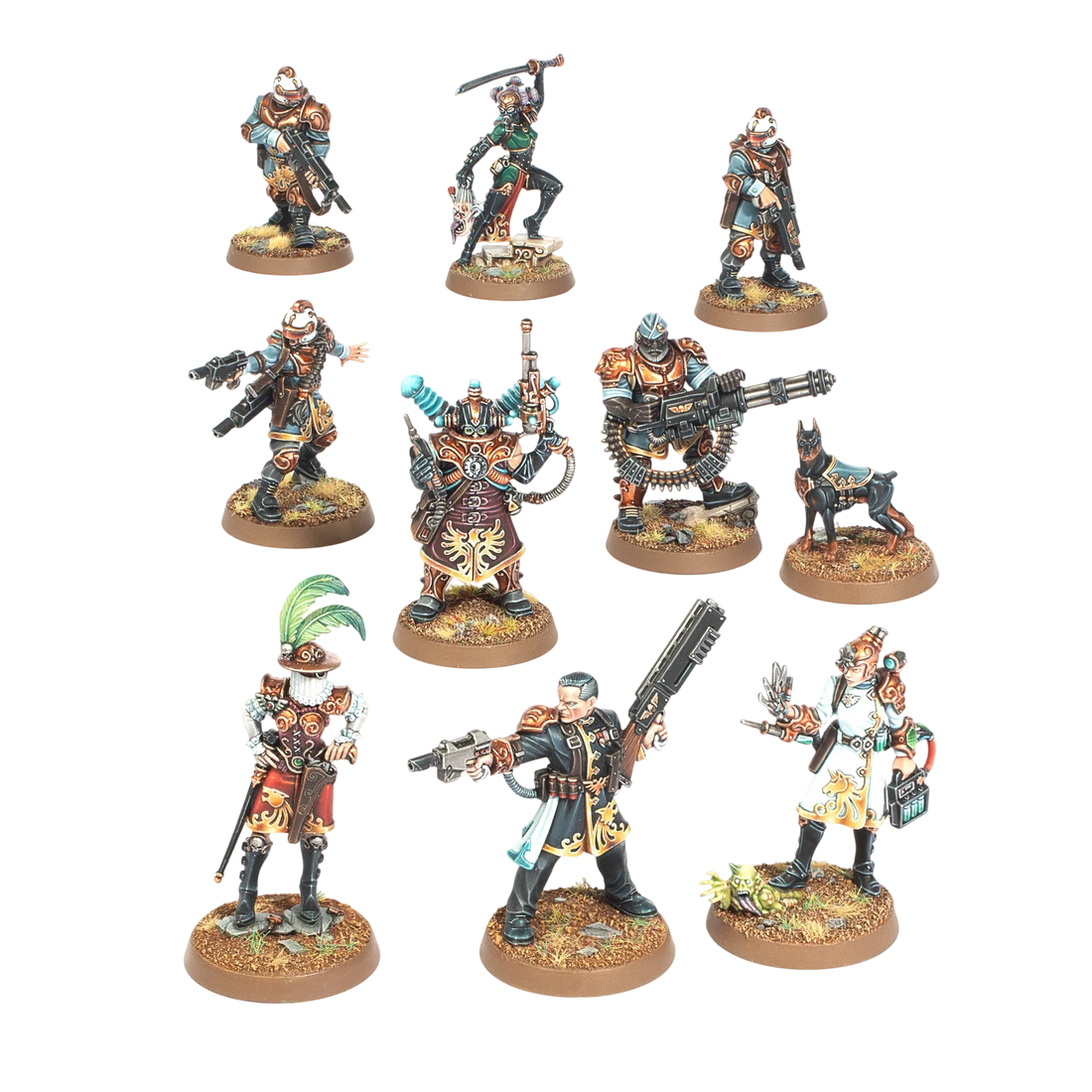 Rogue Trader Entourage and Voidsmen-at-Arms (New on Sprue)