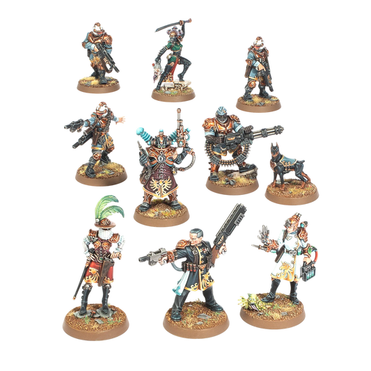 Rogue Trader Entourage and Voidsmen-at-Arms (New on Sprue)