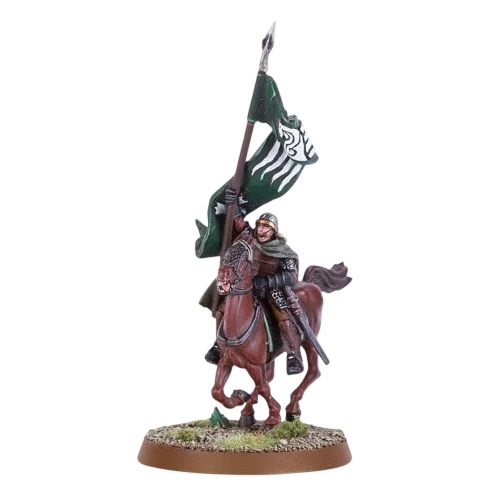 Rohan Banner Bearer Mounted (New on Sprue)