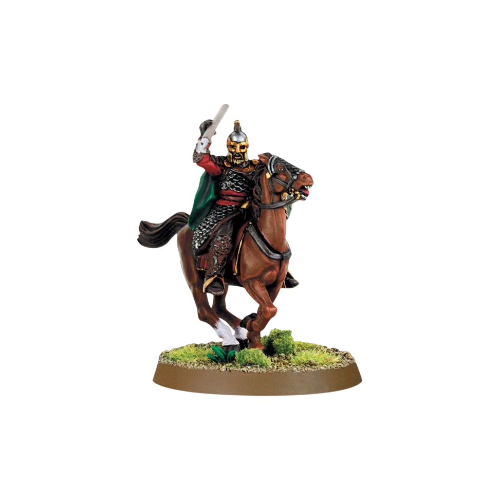 Rohan Royal Guard Mounted (Unpainted) (Assembled)