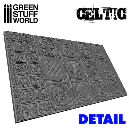 Green Stuff World Rolling Pin – Celtic 1223 - Cobbco