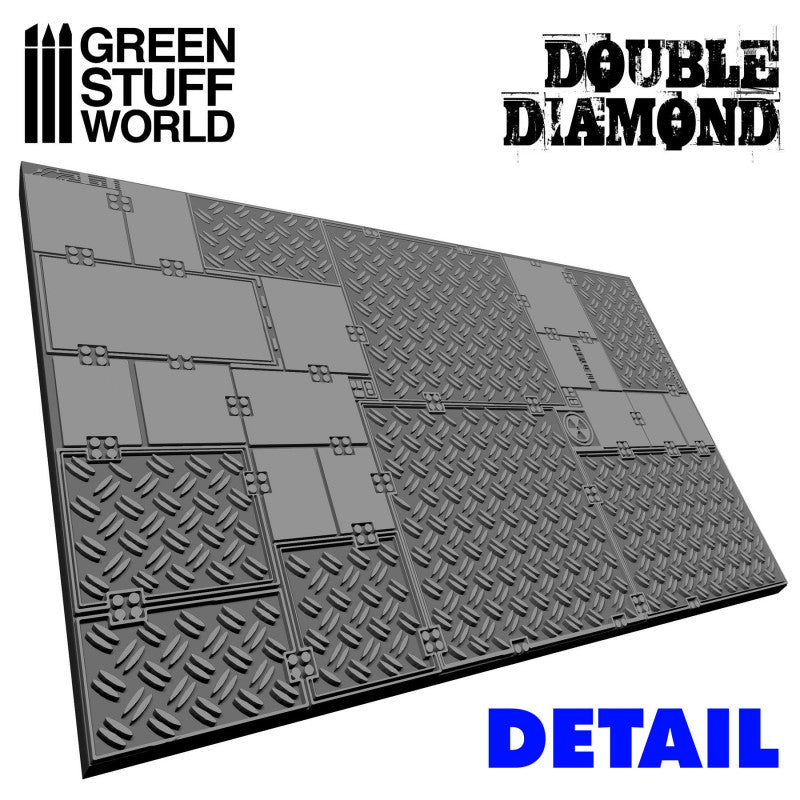 Green Stuff World Rolling Pin – Double Diamond 1164 - Cobbco